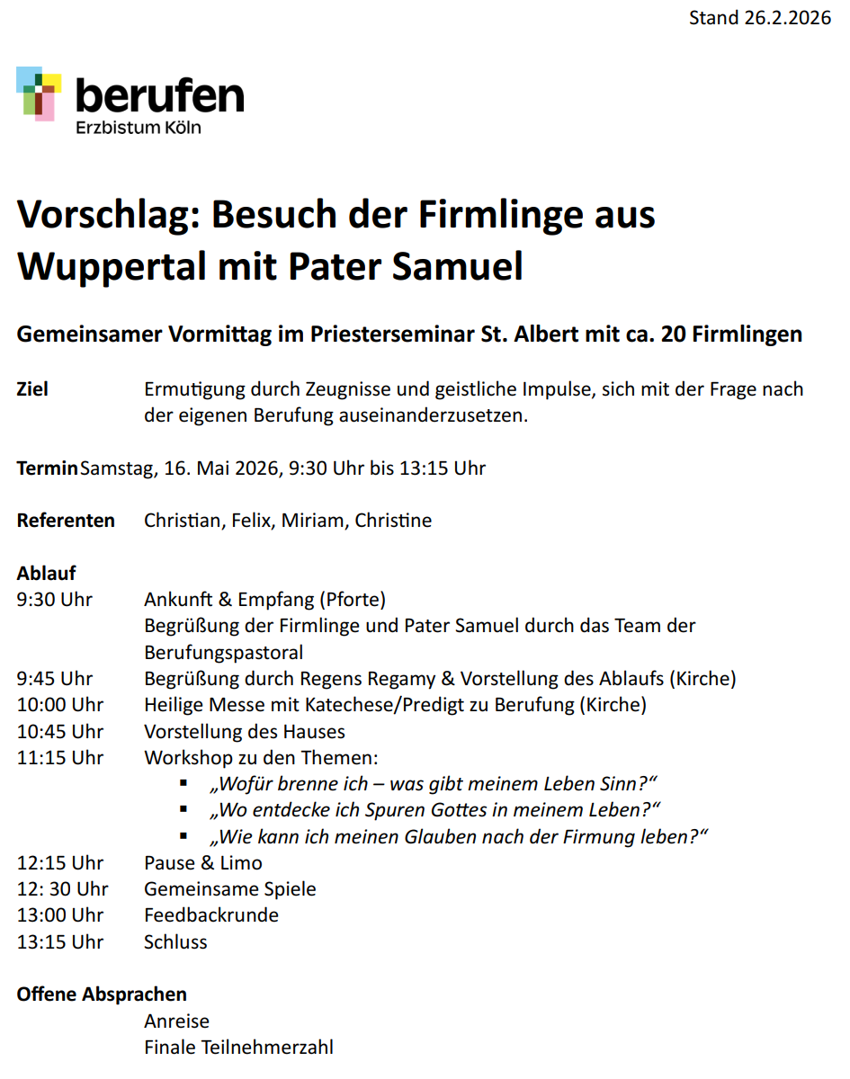 Ablauf